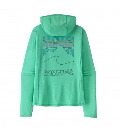Блуза Patagonia Capilene Cool Sun Hoody - Peak Visions W's